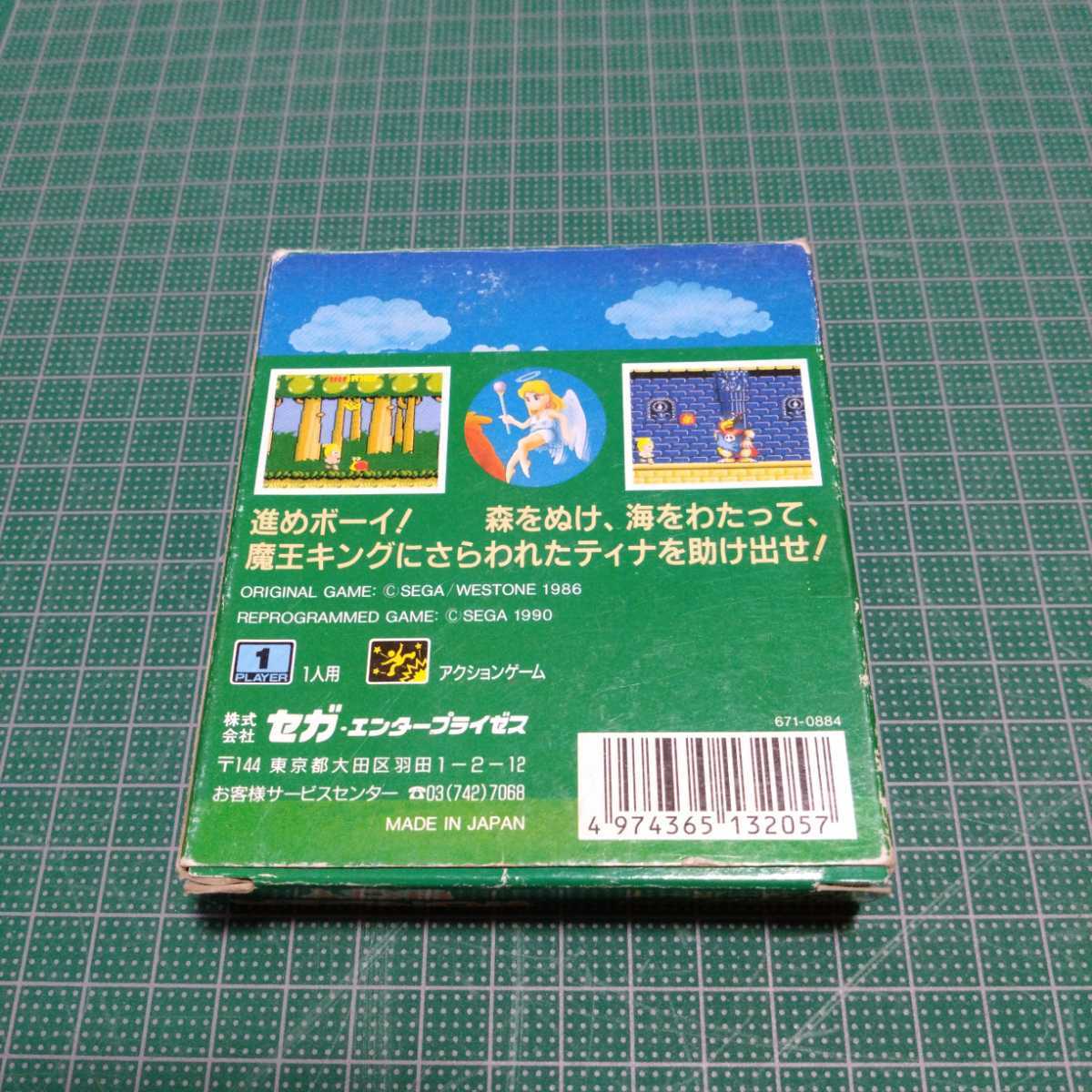  wonder Boy Sega Game Gear SEGA