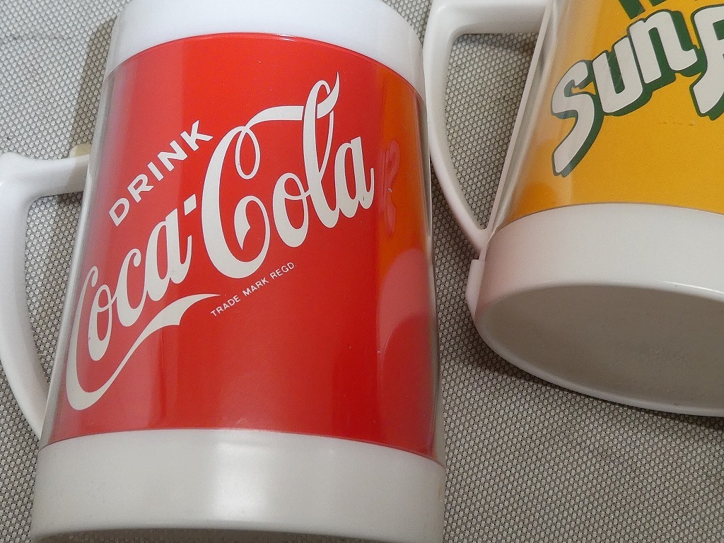 ★昭和レトロ 1983年 コカ・コーラ マグカップ 3個セット HI-C Sunfill 3種類★レトロポップ_画像10