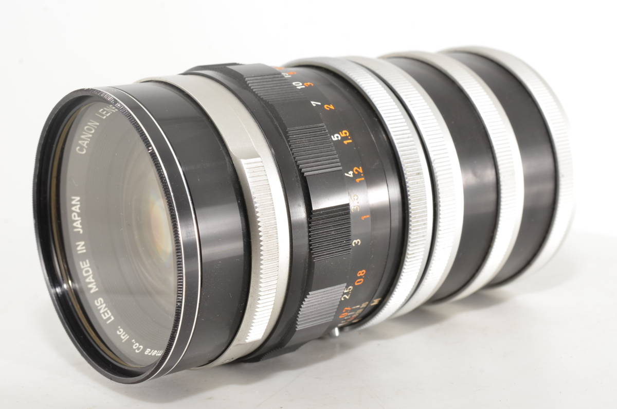 キャノン Canon FL 50mm II f1.4 MF Standard Lens #2199【付属品多数】_画像9