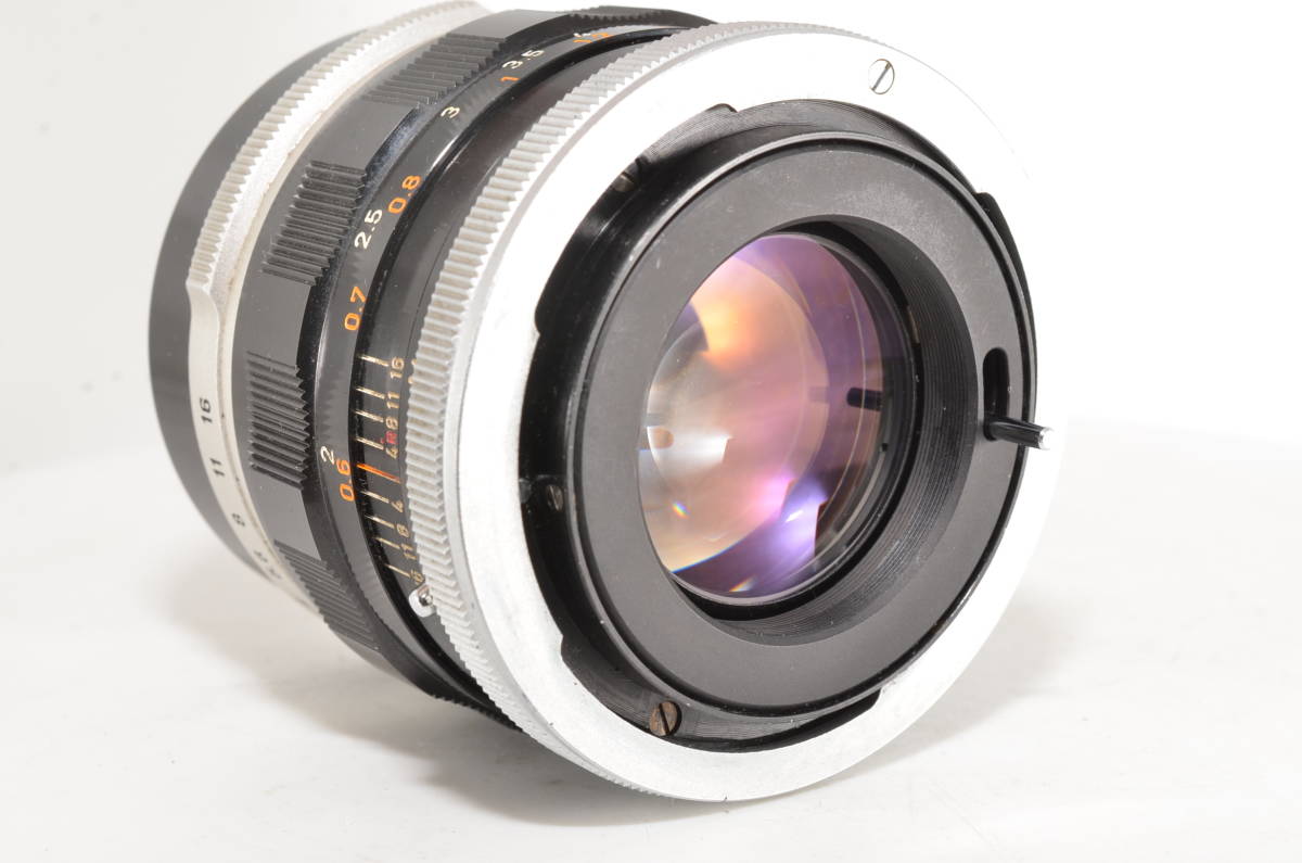 キャノン Canon FL 50mm II f1.4 MF Standard Lens #2199【付属品多数】_画像4