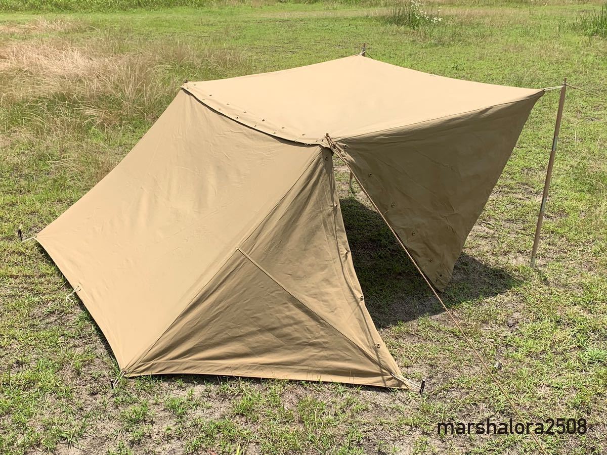 通販激安】 ボン様専用 フランス軍パップテント 超美品 軍幕