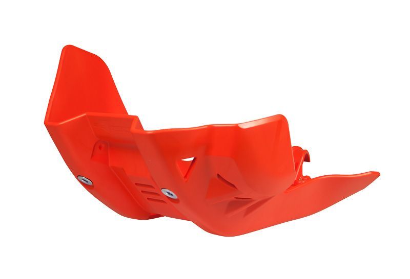 KTM EXCF 450-500 (17-22) RTECHプラスチックエンデューロスキッドプレート オレンジ