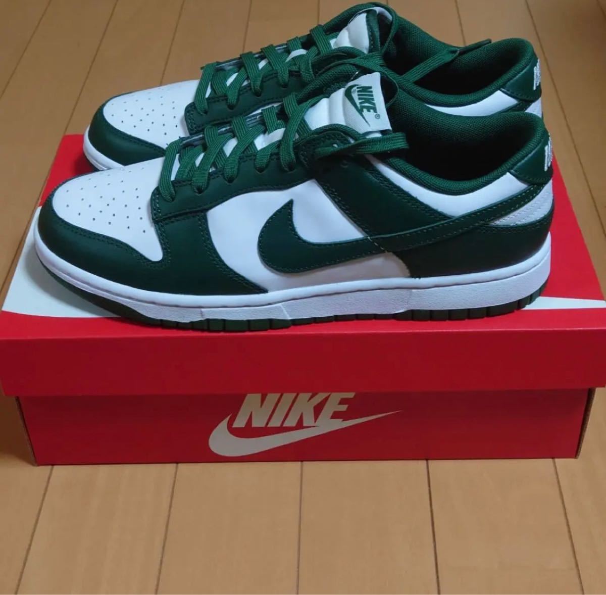 NIKE DUNK LOW チームグリーン 27センチ - fundacionatenea.org