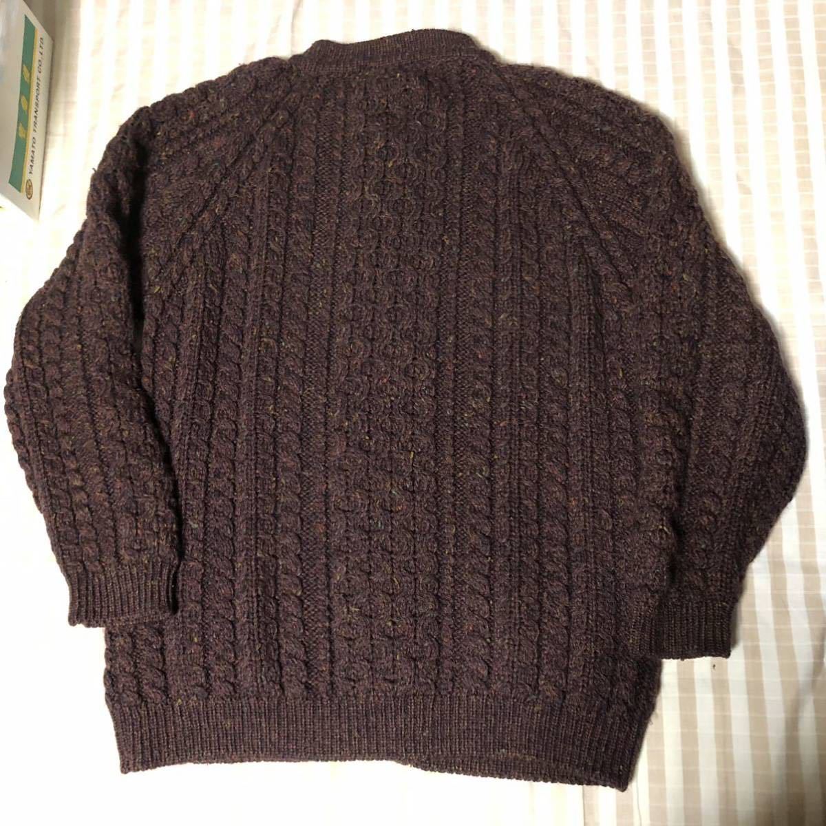 ROSMUC KNITWEAR アイルランド製 フィッシャーマン アランニット ROSMUC KNITWEAR アイルランド製 フィッシャーマン アランニット