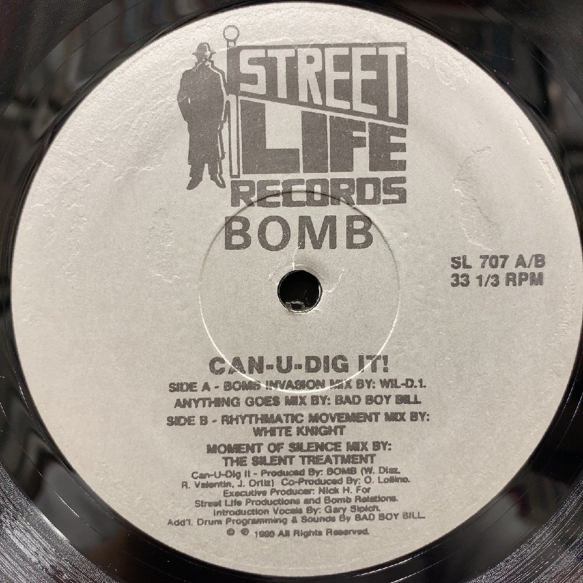 BOMB / Can-U-Dig It! (SL 707) 12inch Vinyl record (アナログ盤・レコード)_画像1
