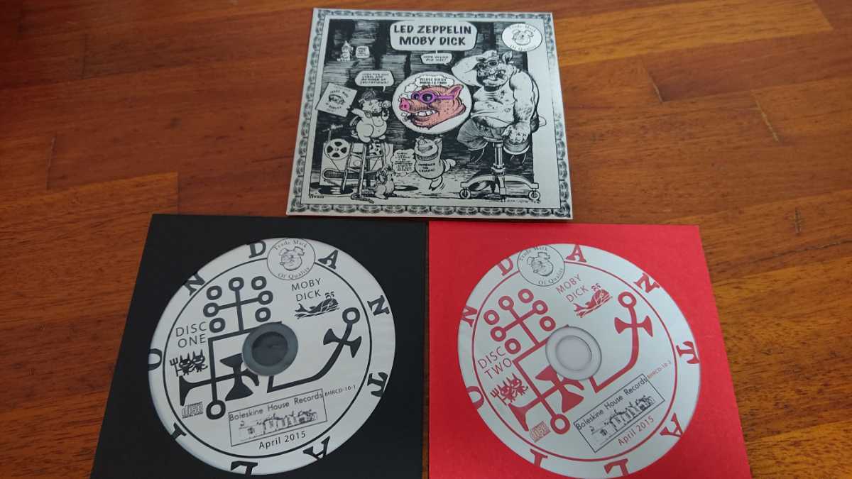 レア！☆TARANTURA系 Boleskine House Records☆ Led Zeppelin “MOBY DICK（2CD）の画像4