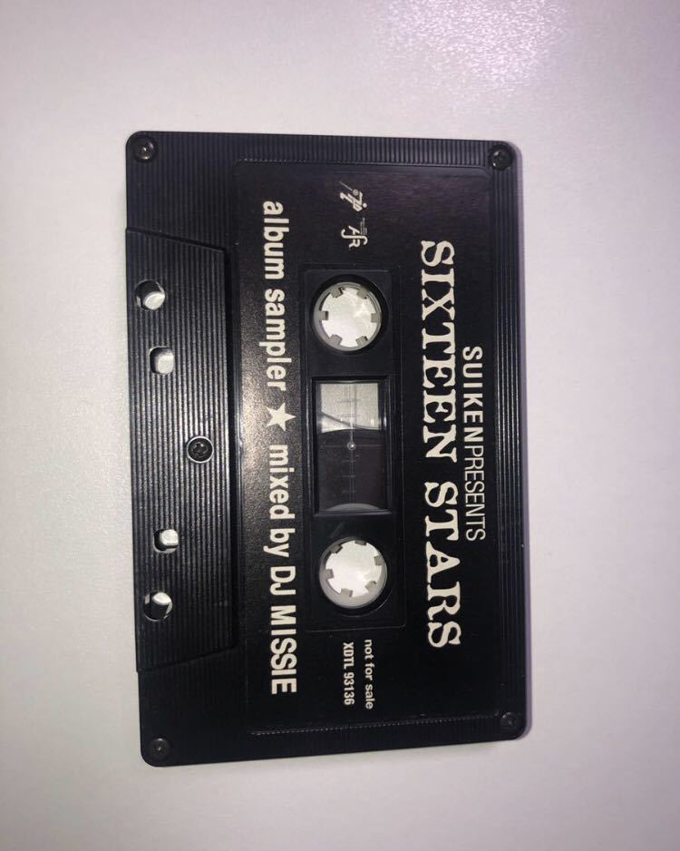 SUIKEN PRESENTS SIXTEEN STARS 非売品アルバムサンプラー mixed by DJ MISSIE　mix tape ミックステープ