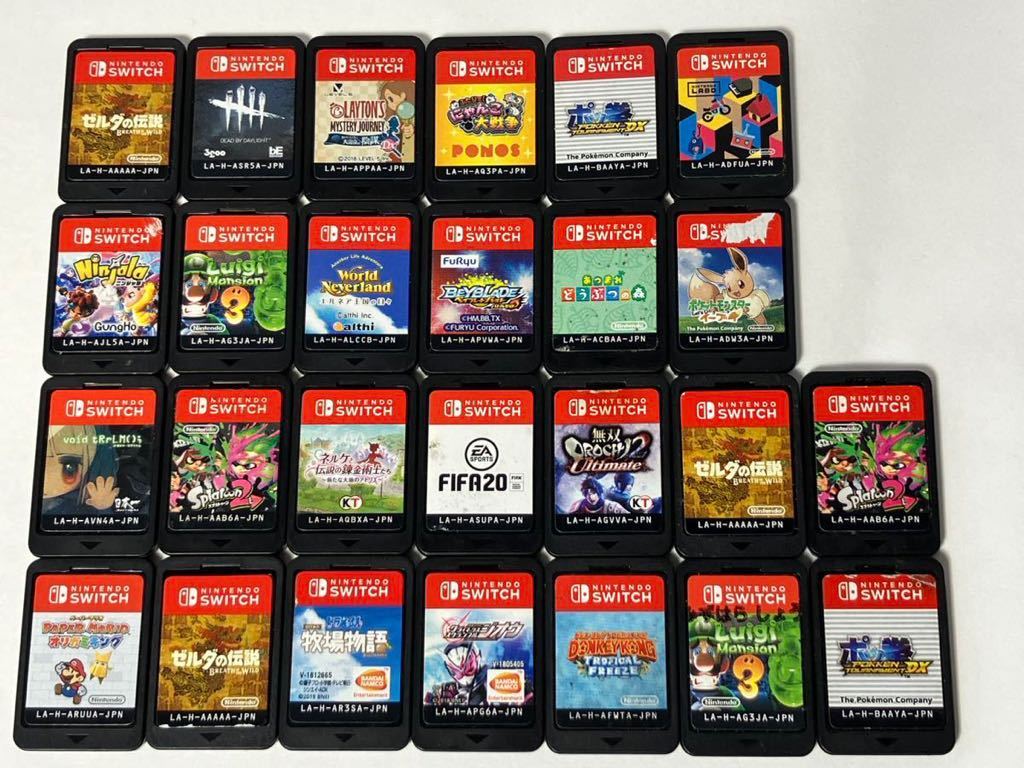 Z15】ニンテンドースイッチソフトまとめて131本セット!ドラクエ Z15】ニンテンドースイッチソフトまとめて131本セット!ドラクエ