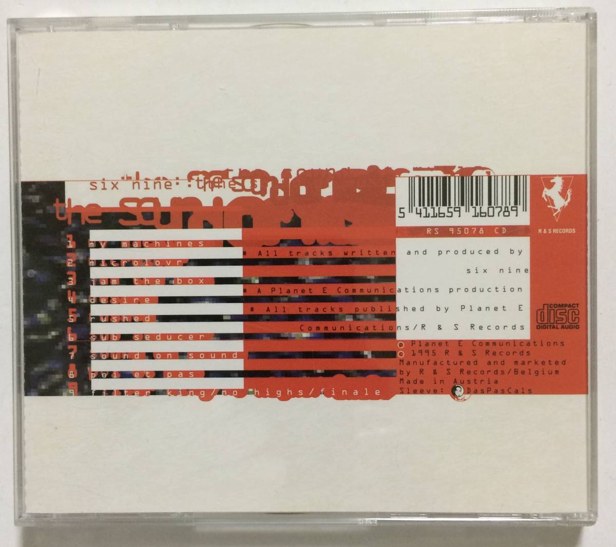 廃盤 90年代＞R&S TECHNO★69 『THE SOUND OF MUSIC』 CARL CRAIG 別名義 SIX NINE★