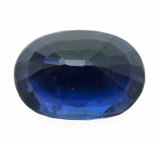 3700 ブルーサファイア ルース 0.92ct 短波で白、長波で真っ赤な蛍光
