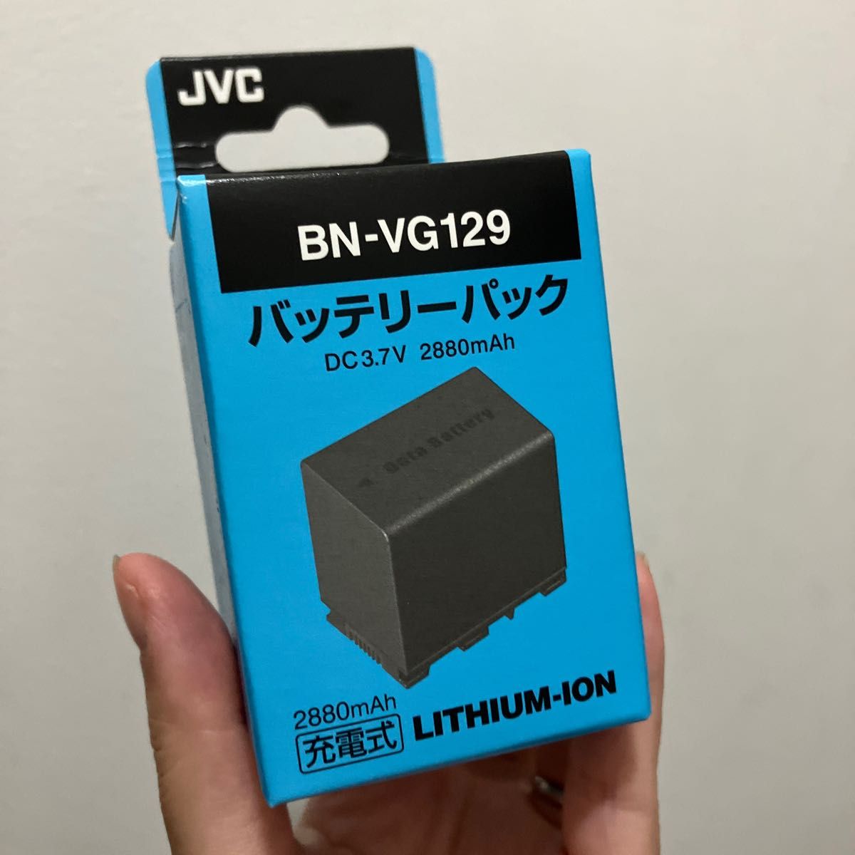 高級品 JVCケンウッド バッテリーパック BN-VG129 充電式 DC3.6V