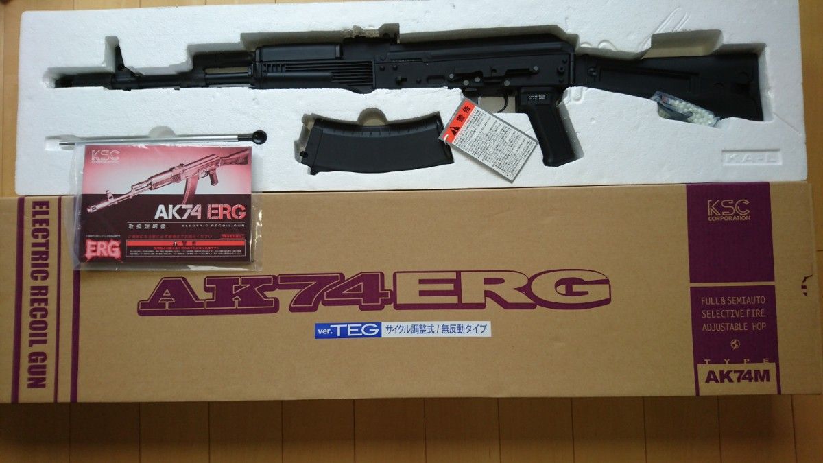 最新人気 ksc M4 AK74M TEG TEG 電動マシンガン（※対象年齢18歳以上