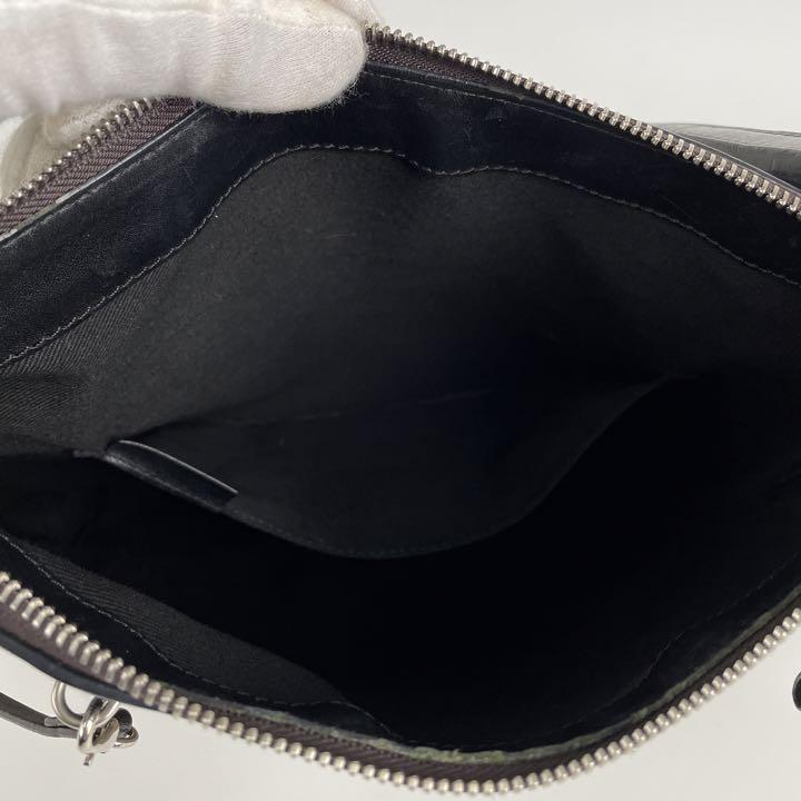 美品 LOEWE ロエベ ショルダーバッグ リピートアナグラム PVC 美品 LOEWE ロエベ ショルダーバッグ リピートアナグラム PVC