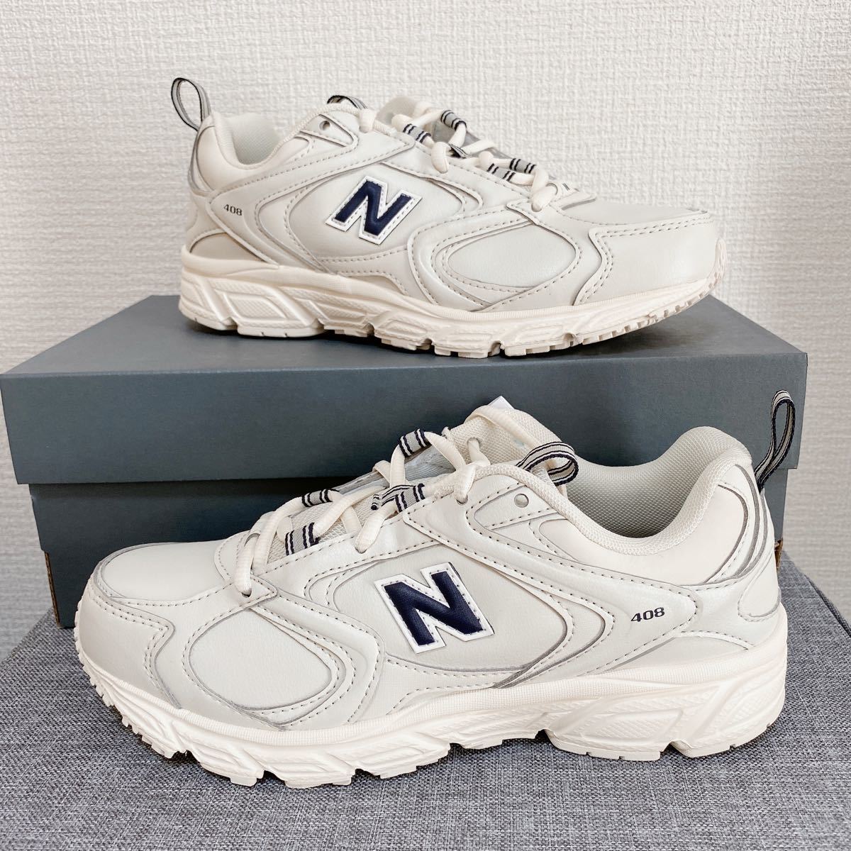 New Balance ML408Q 24.5センチ スニーカー - greatriverarts.com