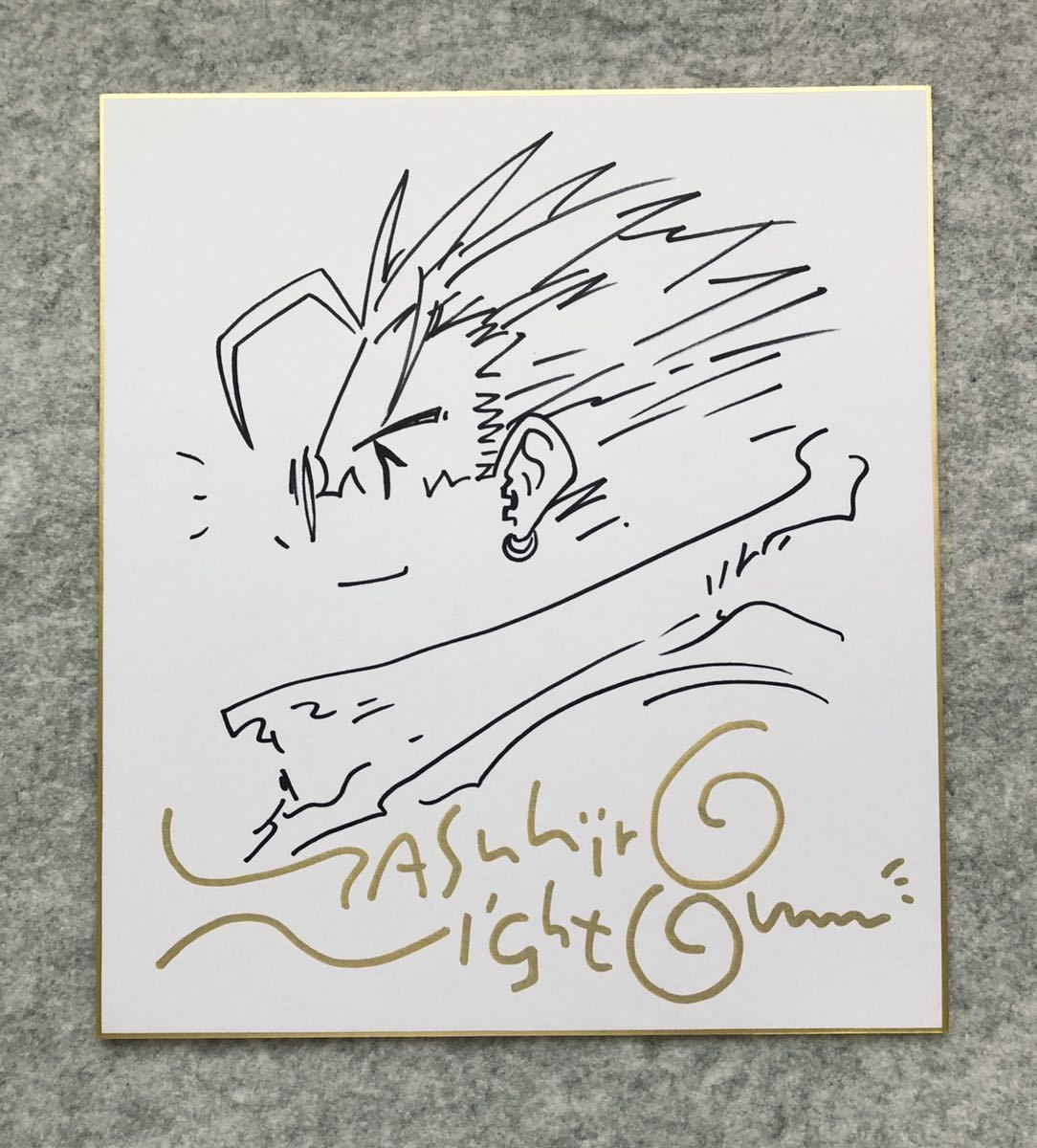 Yahoo!オークション - 【サイン色紙】 『トライガン』 内藤泰弘 模写 Yahoo!オークション - 【サイン色紙】 『トライガン』 内藤泰弘 模写