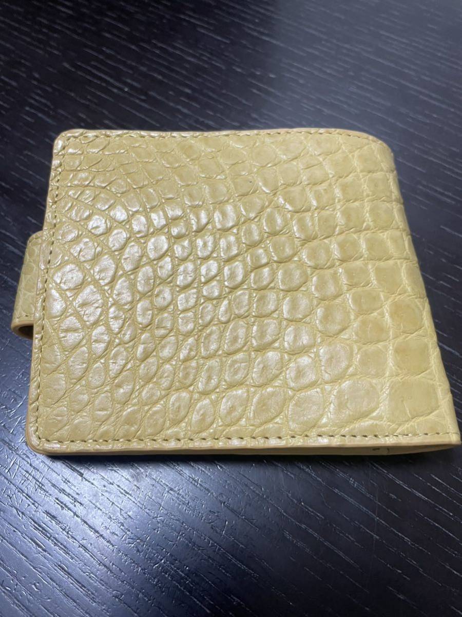 《SALE》最高級 新品 未使用 送料無料 本物 クロコダイル ワニ 鰐革 二つ折り財布 メンズ レディース 開運 トレンド カラー財布 《SALE》最高級 新品 未使用 送料無料 本物 クロコダイル ワニ 鰐革 二つ折り財布 メンズ レディース 開運 トレンド カラー財布