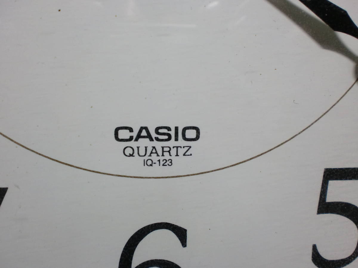 CASIO カシオ　壁掛け時計 W 34cm H 34cm D 6,8cm 　　　　　　　oo-10_画像2