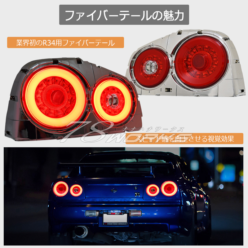 限定数のみ 日産 スカイライン er34 テールランプ 送料込み ターボ
