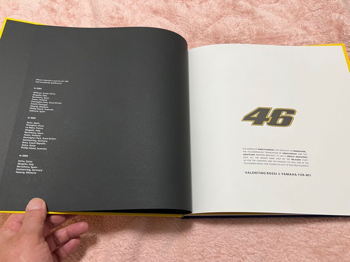 特別訳あり特価】 Valentino Rossi 非売品 特集本 英語版 2004〜2006年