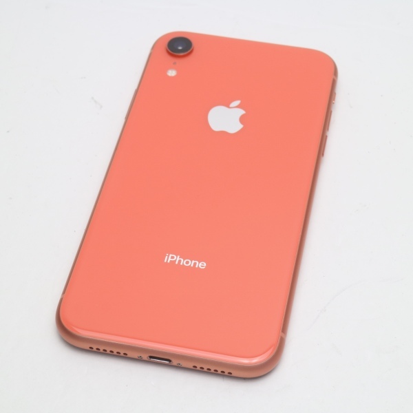 超 SIMフリー iPhoneXR 64GB コーラル ピンク スマホ 白ロム 即日発送 