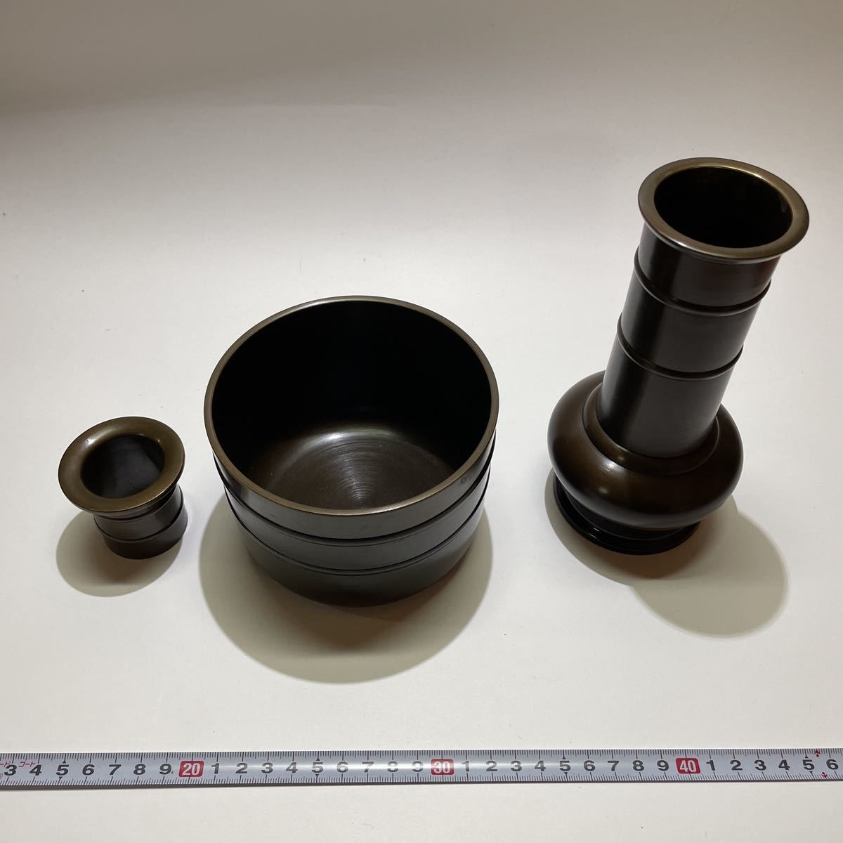 lovelani.com - 茶道具 皆具 利休好写 鬼面 唐銅皆具からかねかいぐ