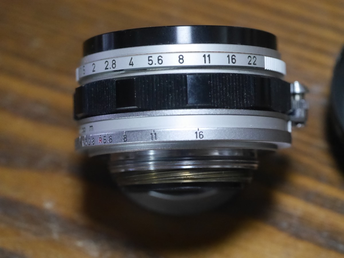 キャノン CANON LENS 35mm F1.5 黒鏡胴　ライカＬ　美品_画像6