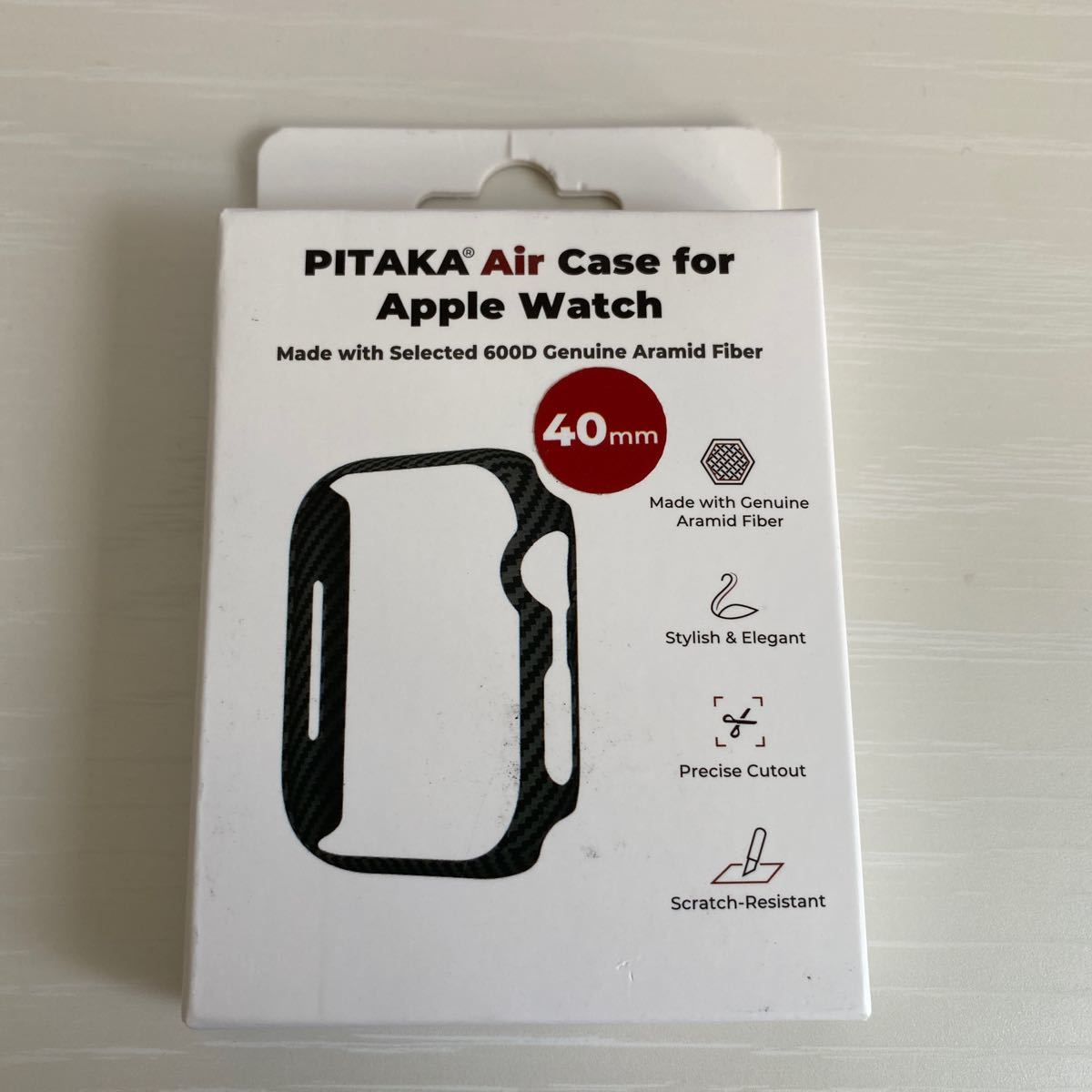 お買い物マラソン限定☆ PITAKA Apple Watch プロテクターケース 40mm 