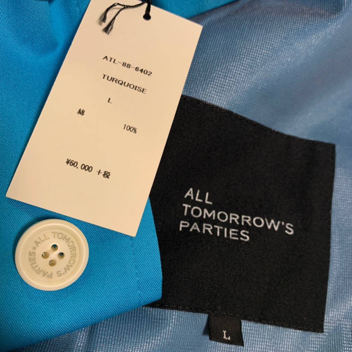 【匿名配送】定価60,000円+税 ALL TOMORROW’S PARメンズのオシャレコート　タグ付き　かっこいい