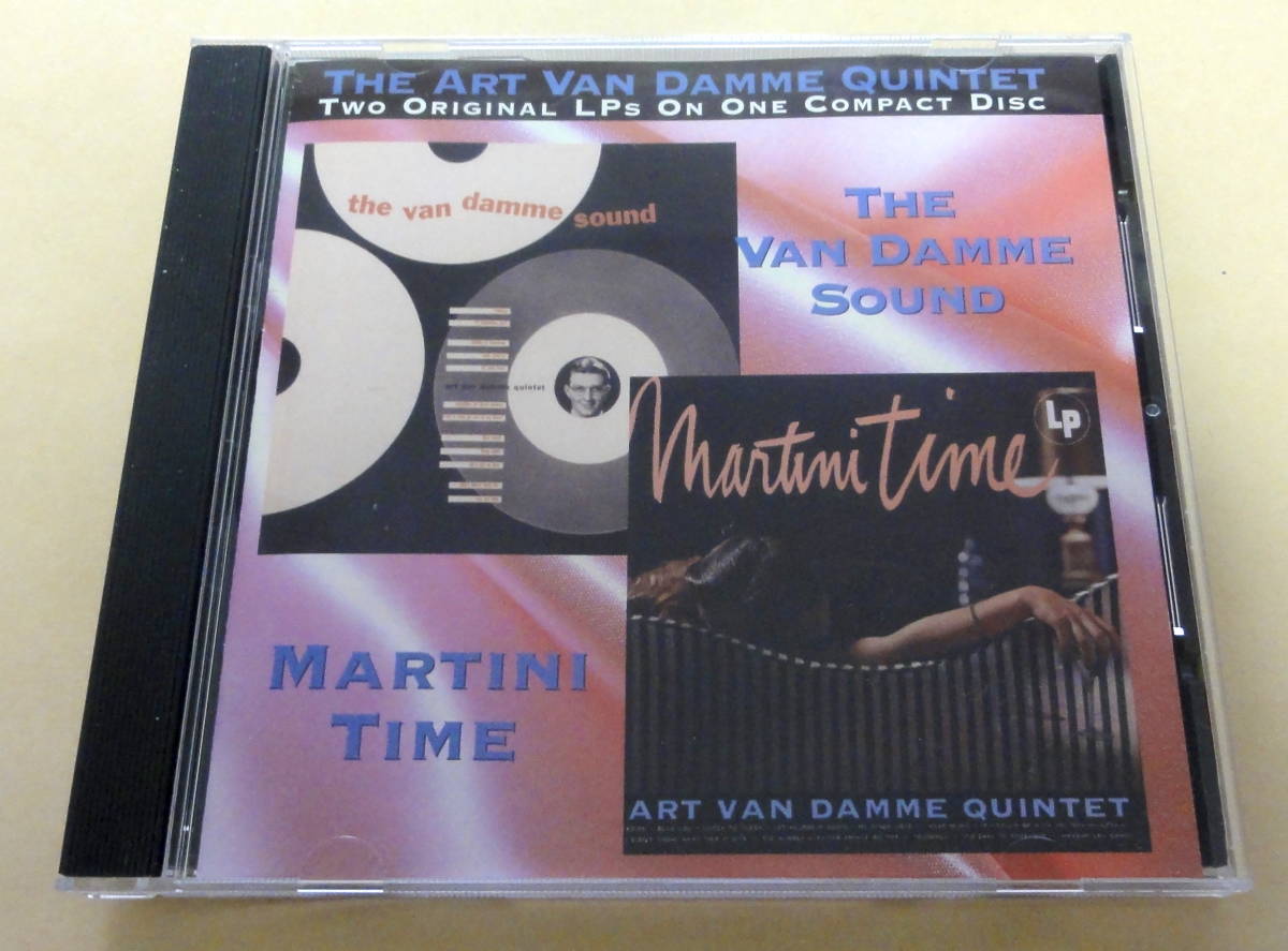 The Art Van Damme Quintet : The Van Damme Sound / Martini Time CD  アコーディオンジャズ Easy Listening Cool Jazzの画像1