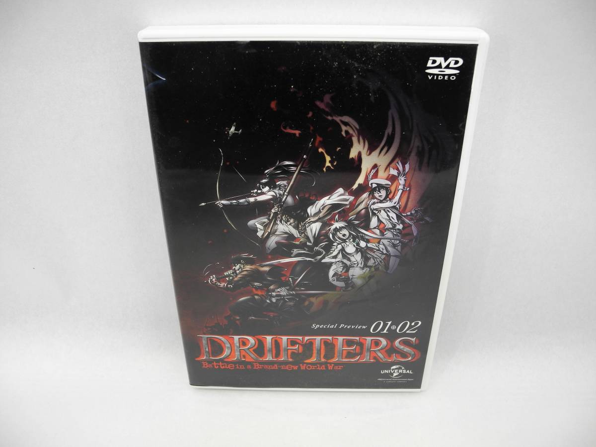 D14383【DVD】DRIFTERS 01・02_画像1