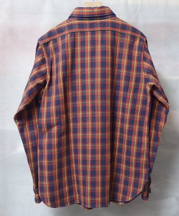 20AW WAREHOUSE ウエアハウス Lot 3104 FLANNEL SHIRTS B柄 フランネル シャツM チェック_画像2