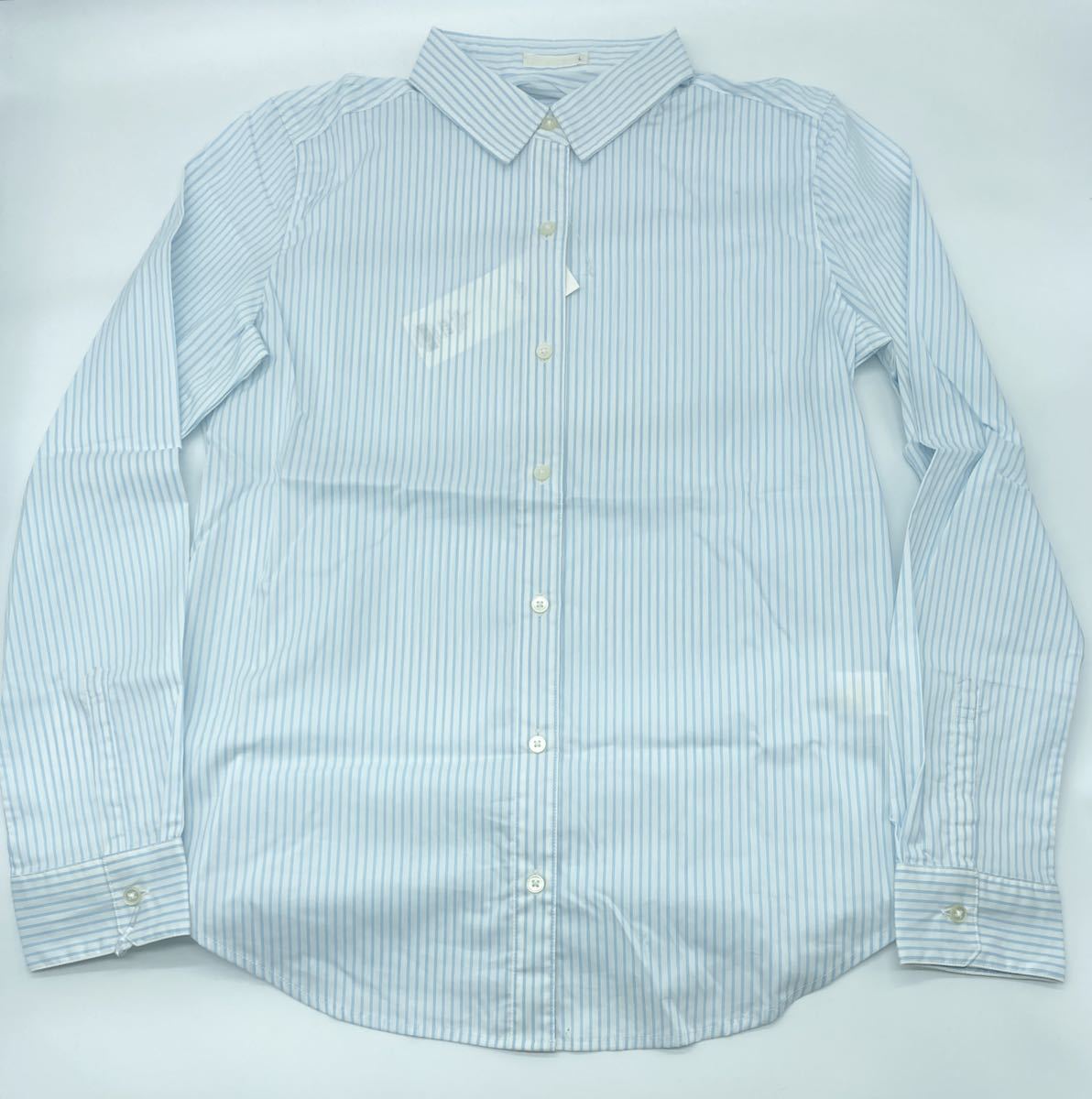 新品未使用!GU ストライプシャツ Lサイズ www.npdwork.net