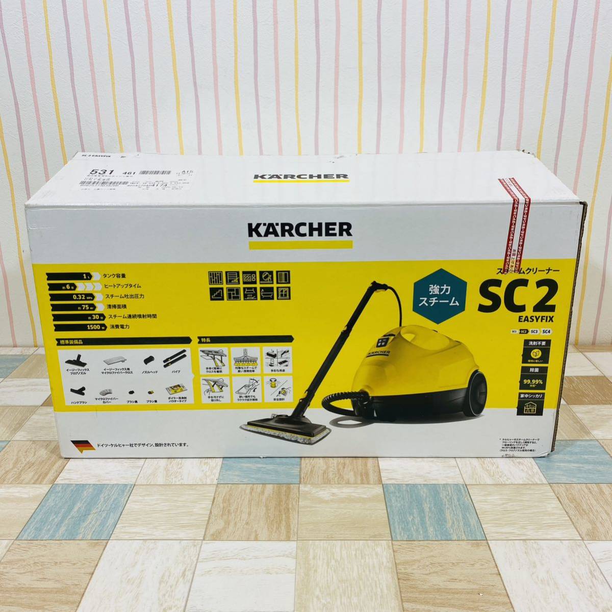 最高級 ケルヒャー SC4 EasyFix イージーフィックス プレミアムKARCHER