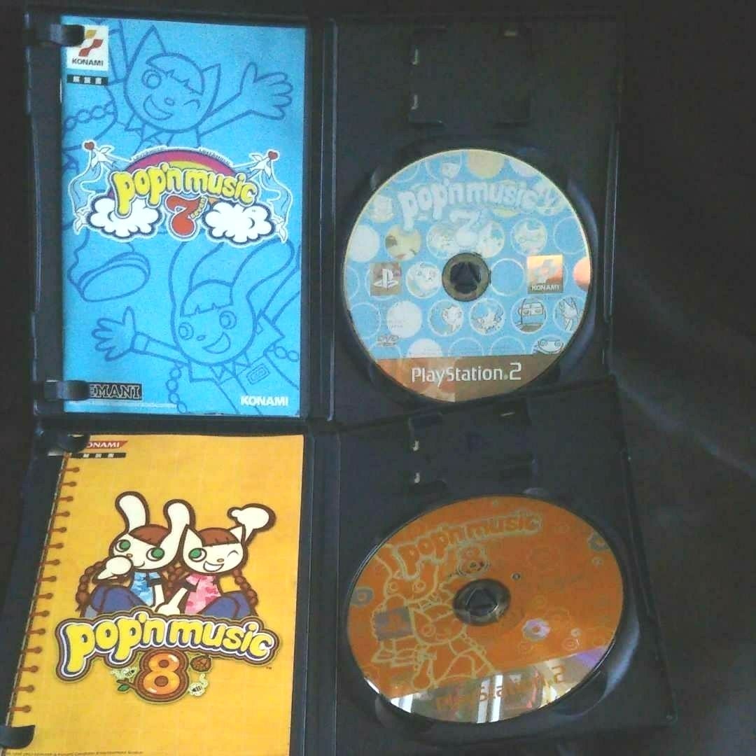 PS2 ポップンミュージック 7 8 9 10 セット