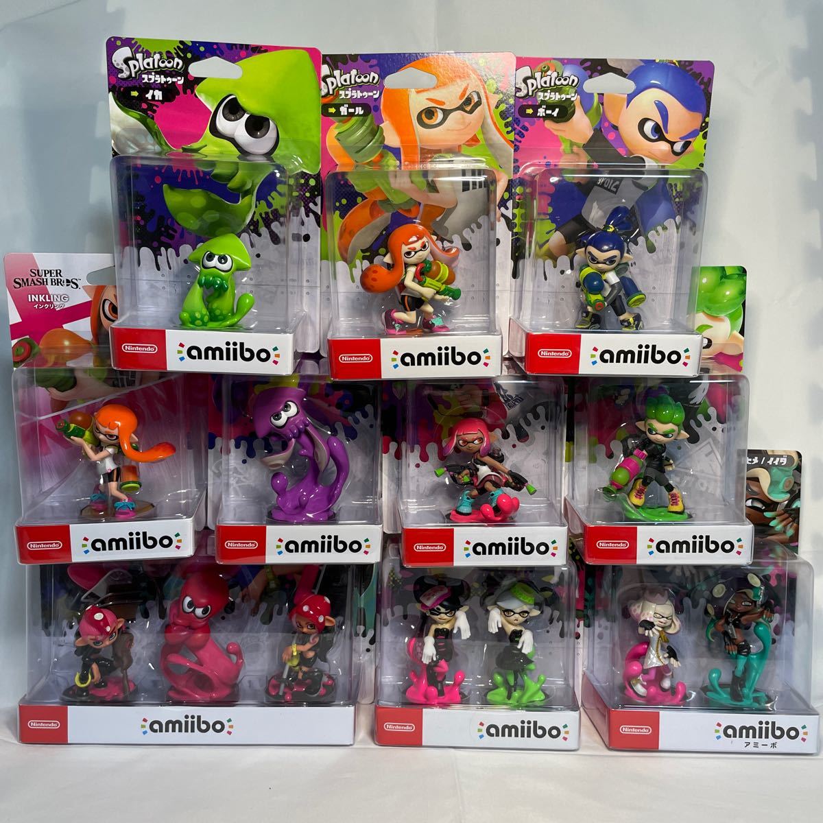 日本正規品 【未開封】amiibo amiibo スプラトゥーン スプラトゥーン