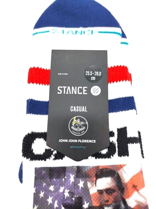 スタンス STANCE ファッション雑貨メンズ 25.5~29.0 CASUAL JOHN JOHN FL 中古 古着 1318_画像3