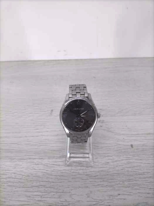 ハミルトン HAMILTON クオーツ腕時計メンズ ジャズマスター シンライン ステンレス 茶系 シル 古着 1318