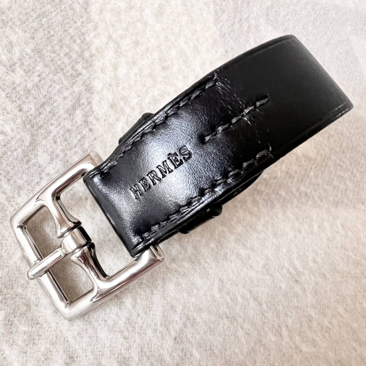 HERMES エルメス 美品 良品 エトリヴィエール レザー ブレスレット