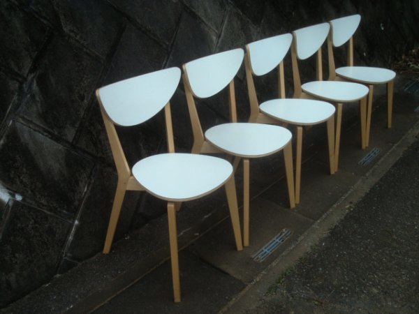 IKEA SWEDEN NORDMYRA 21255 ノールドミーラ チェア 5脚セット IKEA SWEDEN NORDMYRA 21255 ノールドミーラ チェア 5脚セット