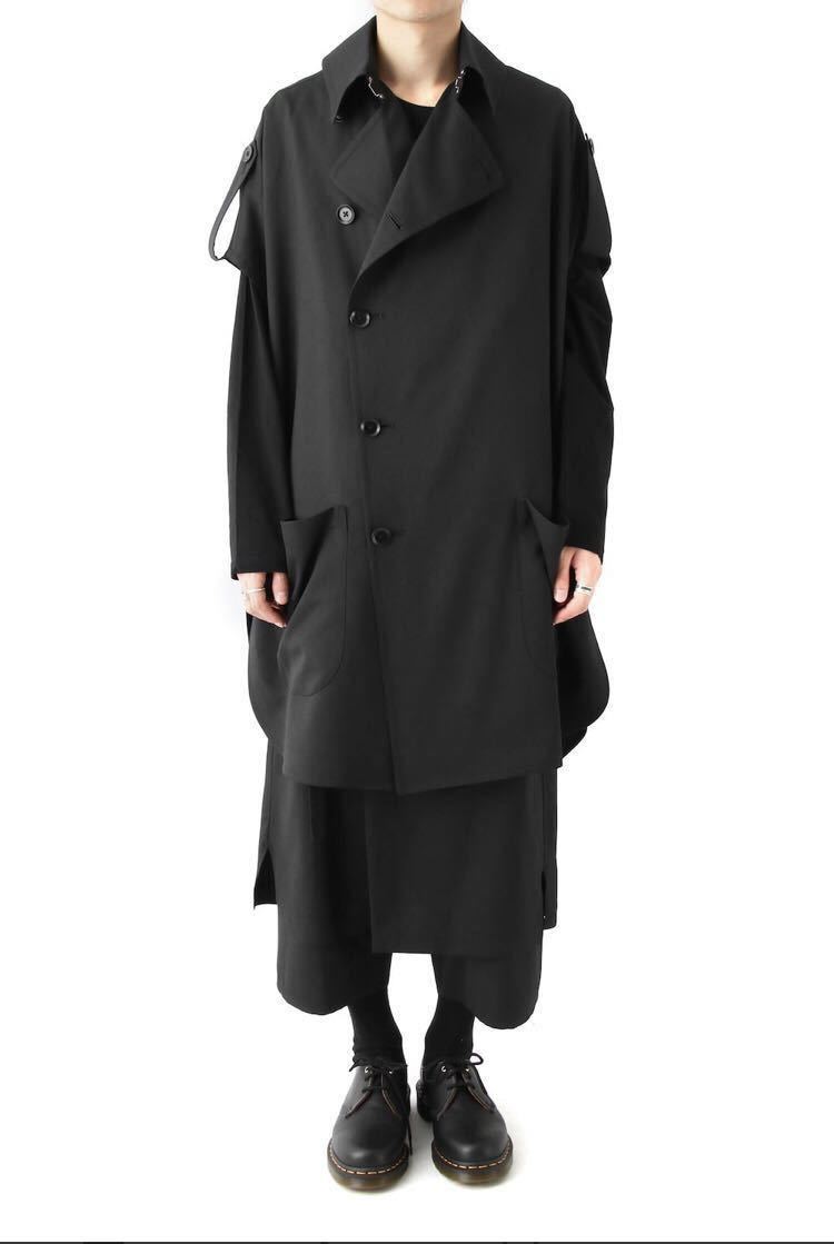 ご予約品】 Y Ground 18SS groundy yamamoto yohji 黒 ベスト オーバー