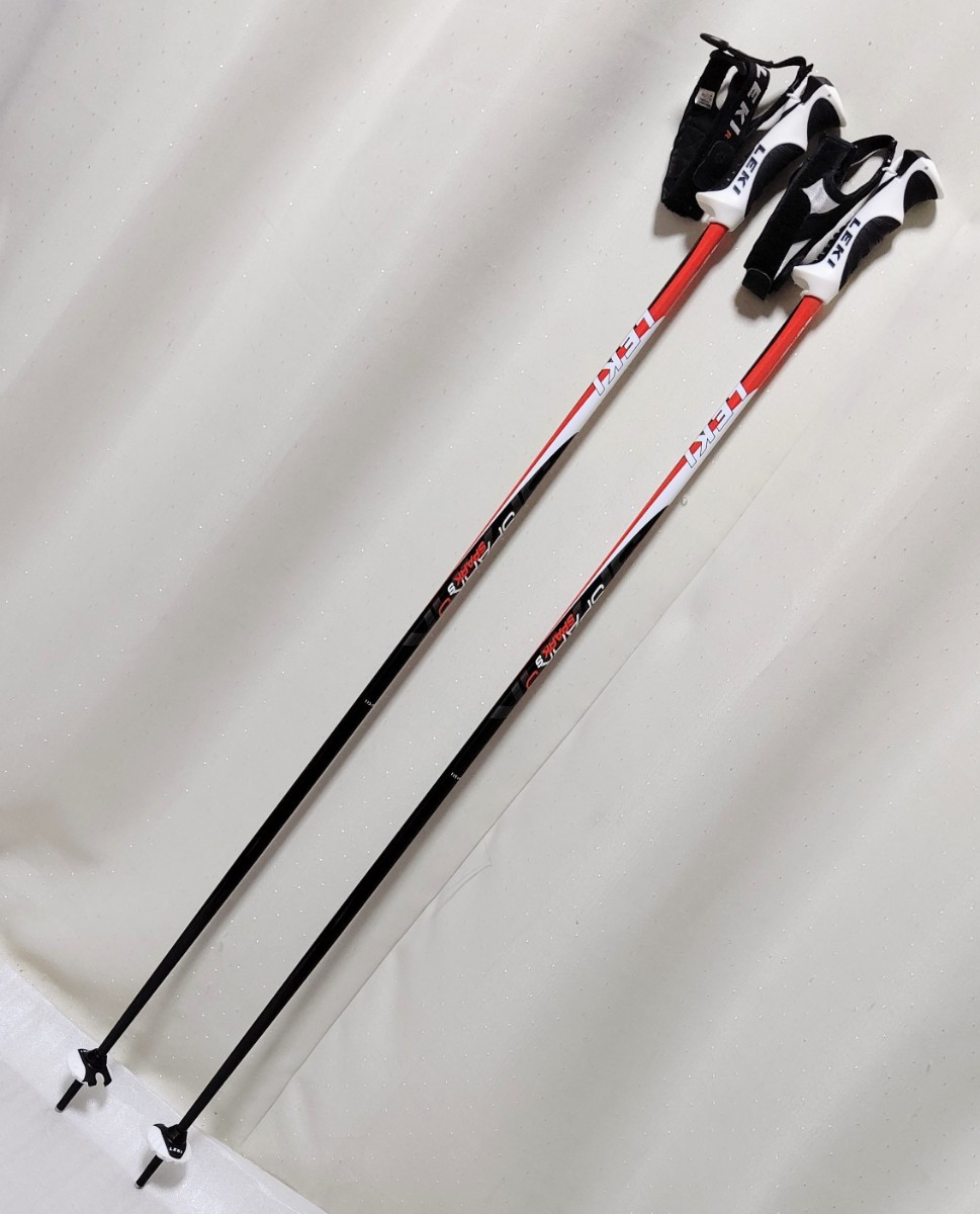 LEKI スキー ストック Ti SYSTEM 115cm - スキー LEKI スキー ストック Ti SYSTEM 115cm - スキー