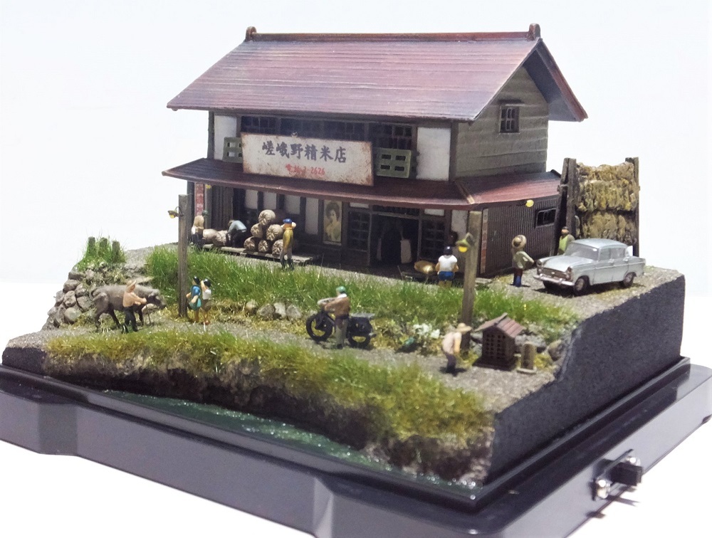 ◇1/150 ジオラマ(ほっと一息~田舎の夏休み)LEDケース付◇ avnc.com.ar