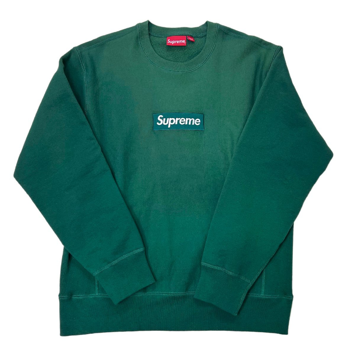 正規 Supreme シュプリーム トレーナー ボックスロゴ スウェット L