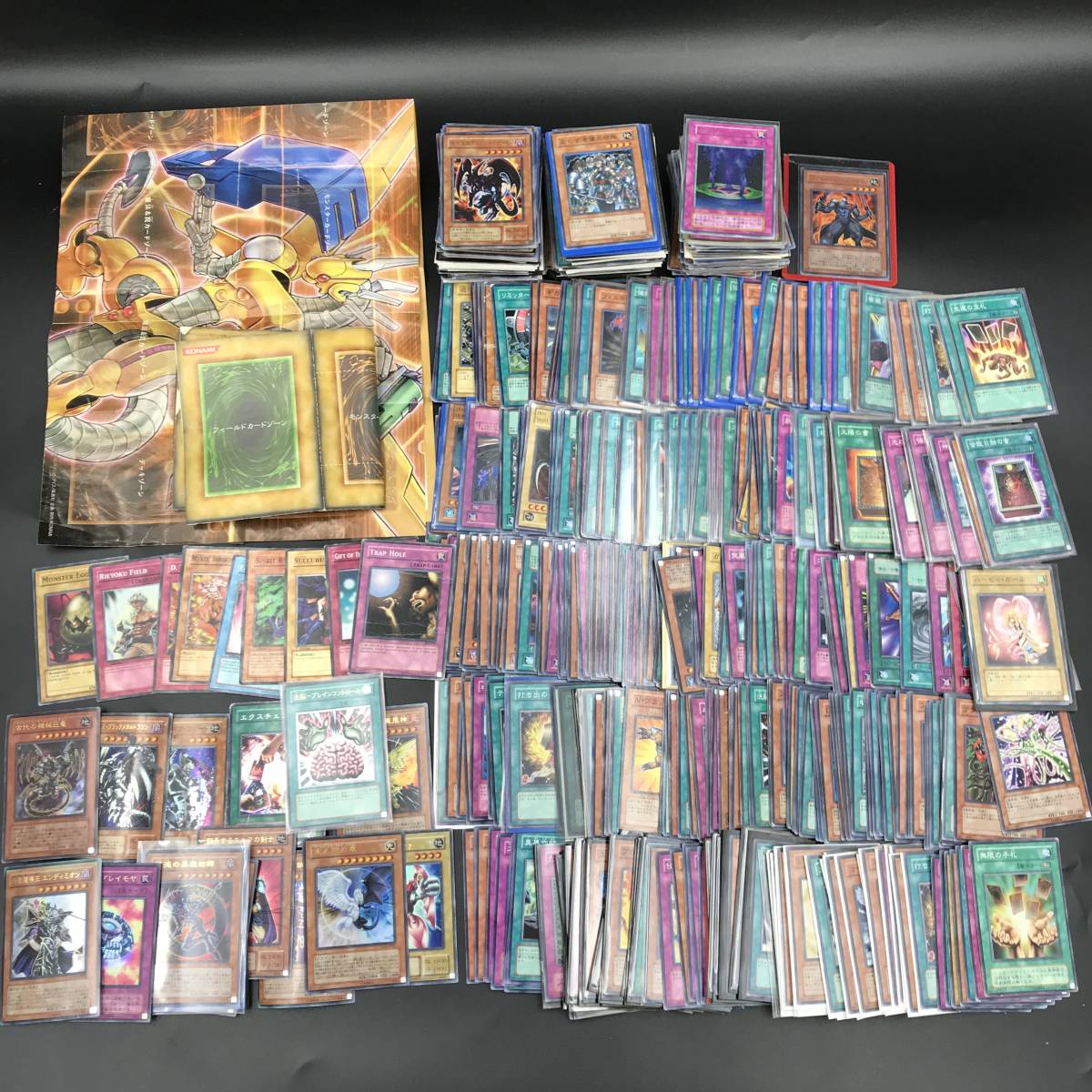 スーパーセール期間限定 遊戯王引退まとめ売り デッキ4つ 残りバラ