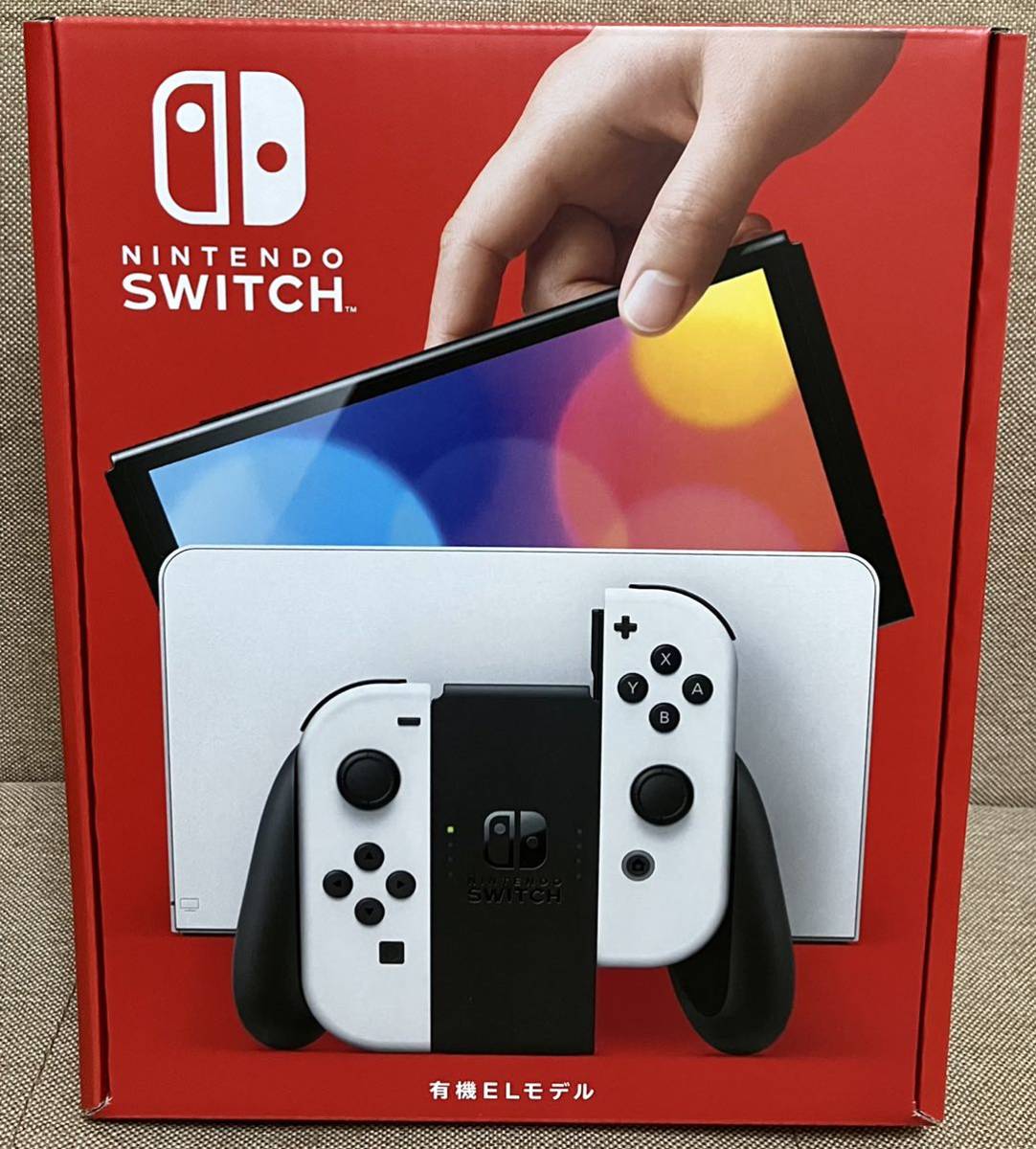 任天堂Switch 新型スイッチ 有機ELモデル ホワイト 家庭用ゲームソフト