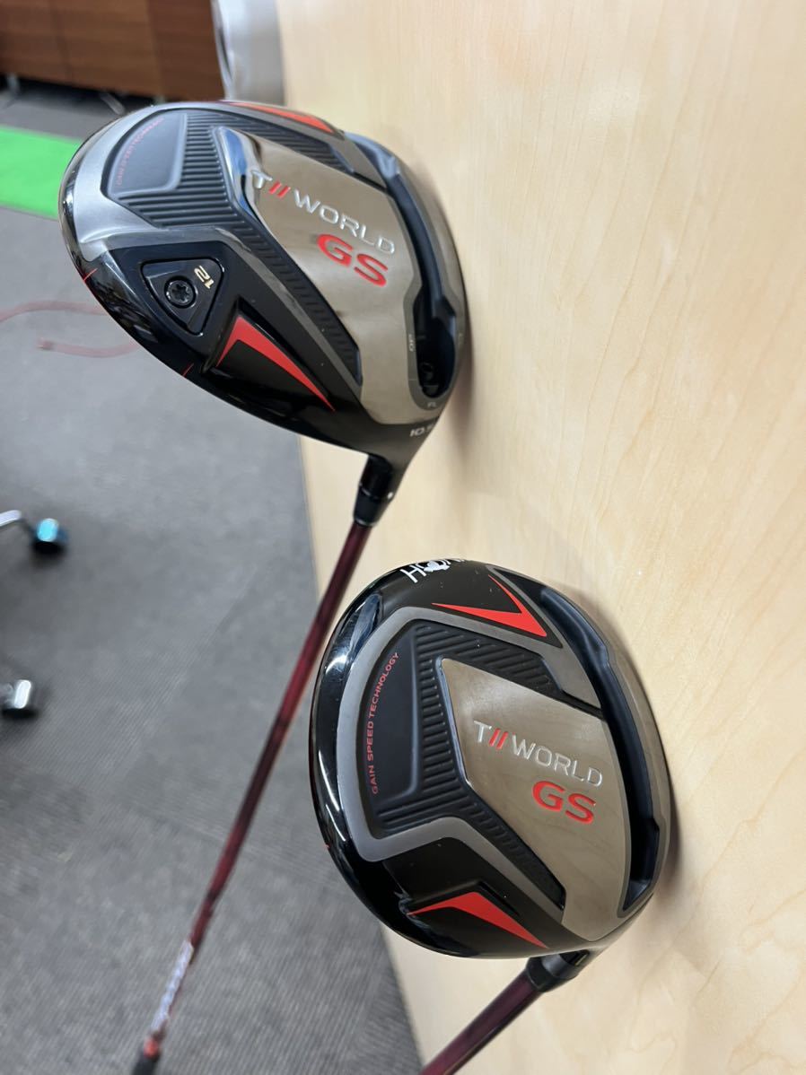 お値打ち出品 入手困難品 レアロフトTOUR WORLD GS 10.5° Dw/16.5° 3w