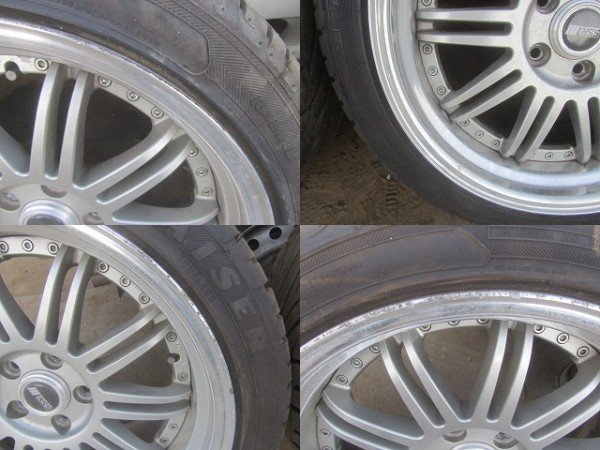 フェアレディーＺ ＨＺ３３ ＳＳＲ 社外アルミタイヤ ２３５／４０Ｒ１８ ２６５／３５Ｒ１８ ＫＥＮＤＡの画像4