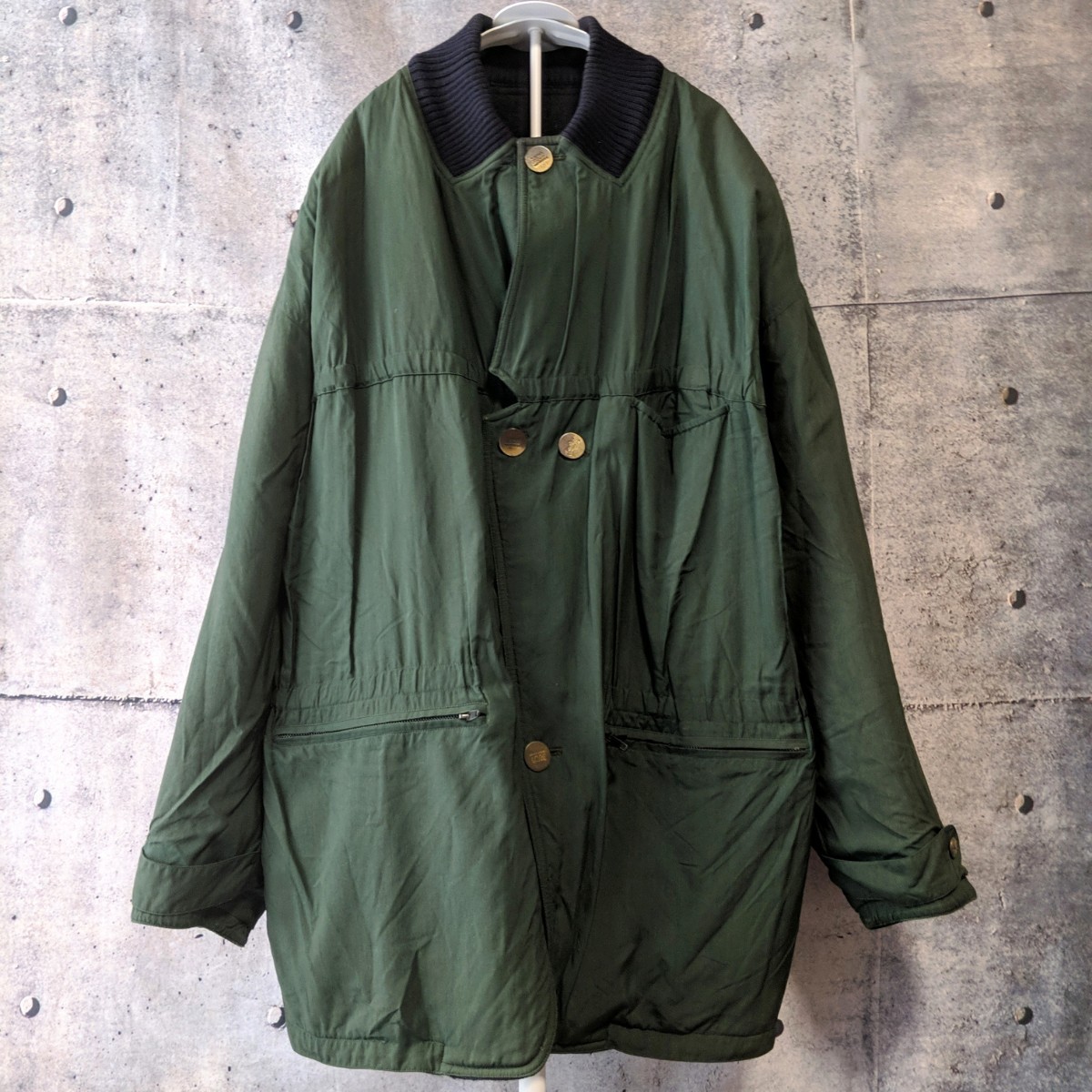 Girbaud X Momentodue リバーシブル ウールコート70-80s-