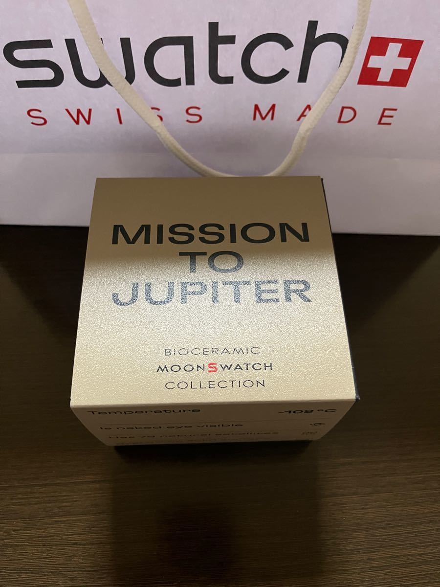 未使用 Swatch × Omega Mission to Jupiter オメガスウォッチ 