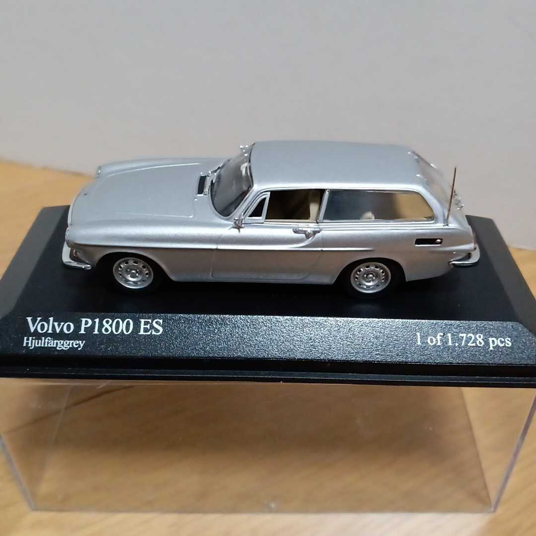 Minichamps【1/43 Volvo P1800 ES 1971】ミニチャンプス　ボルボ　シルバー_画像6